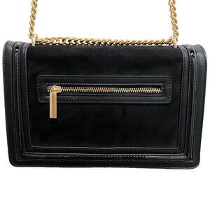 Mali & Lili - Black Vegan Leather Crossbody Bag